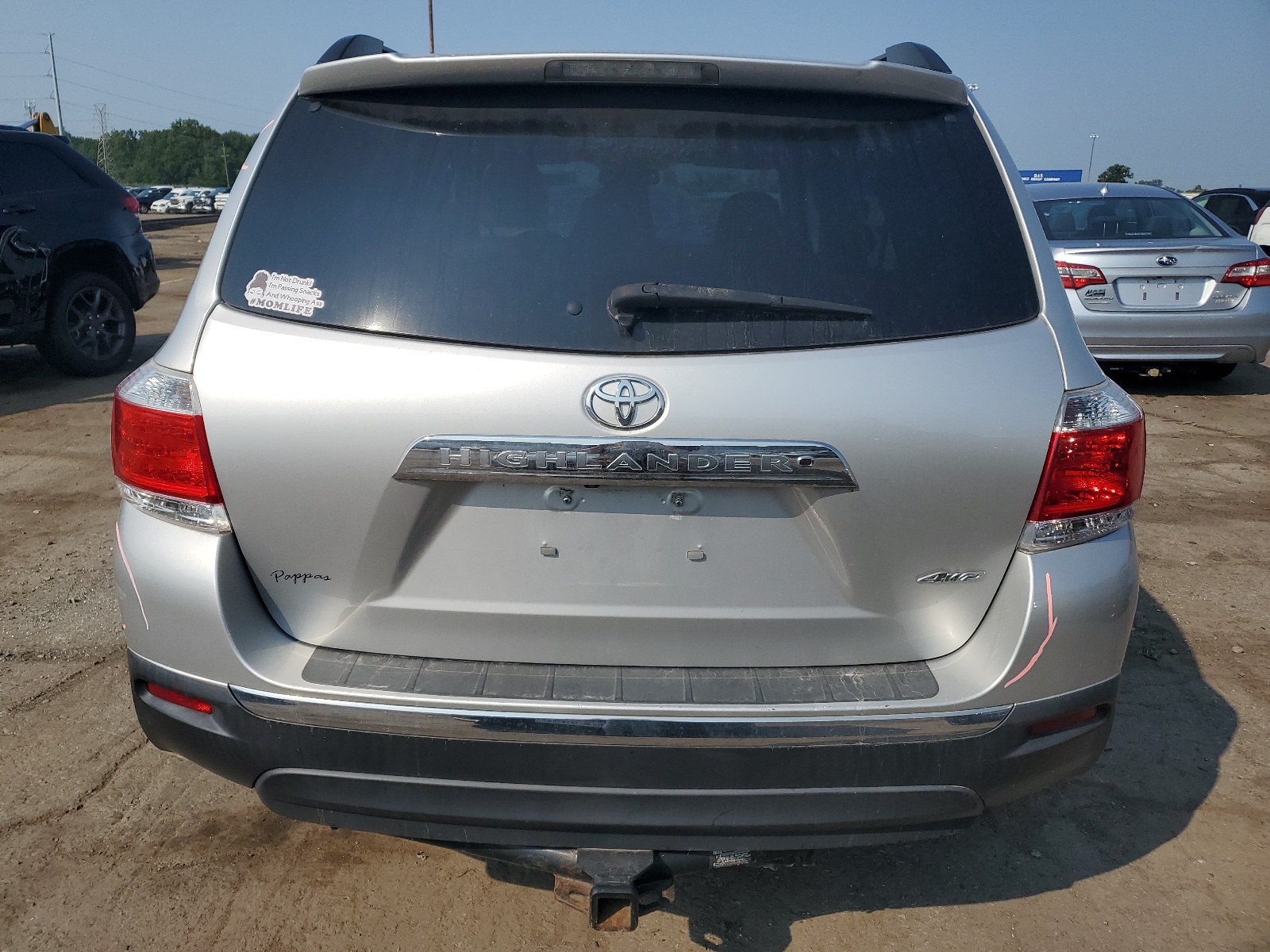 5TDBK3EH8DS219732 2013 Toyota Highlander Base