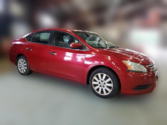 Седани NISSAN SENTRA 2013 Червоний