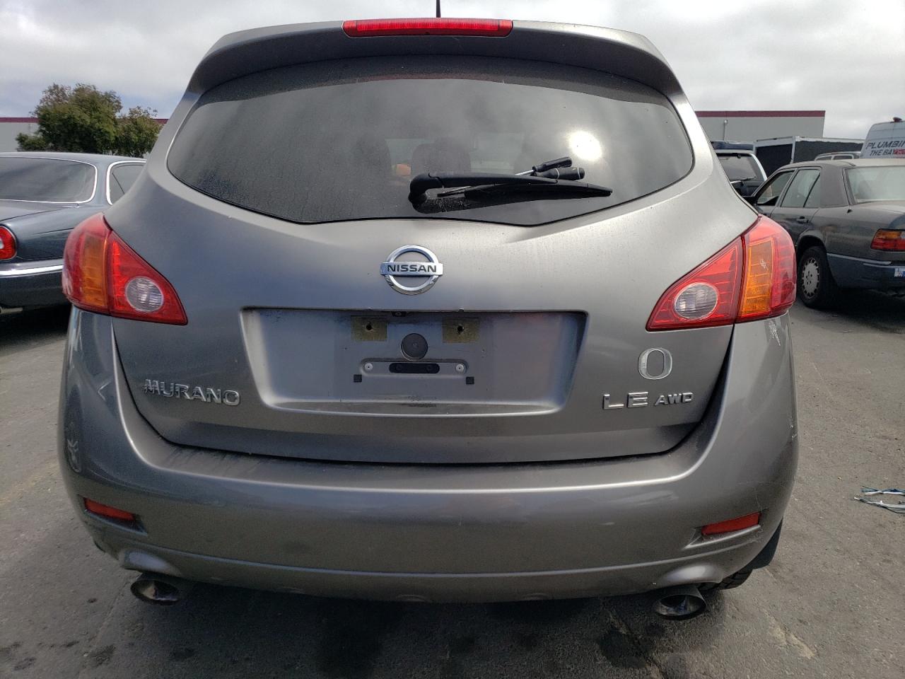 2009 Nissan Murano S VIN: JN8AZ18W89W135427 Lot: 65407184