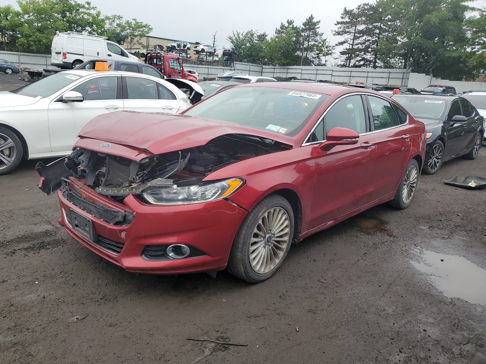 3FA6P0D90ER230147 2014 Ford Fusion Titanium