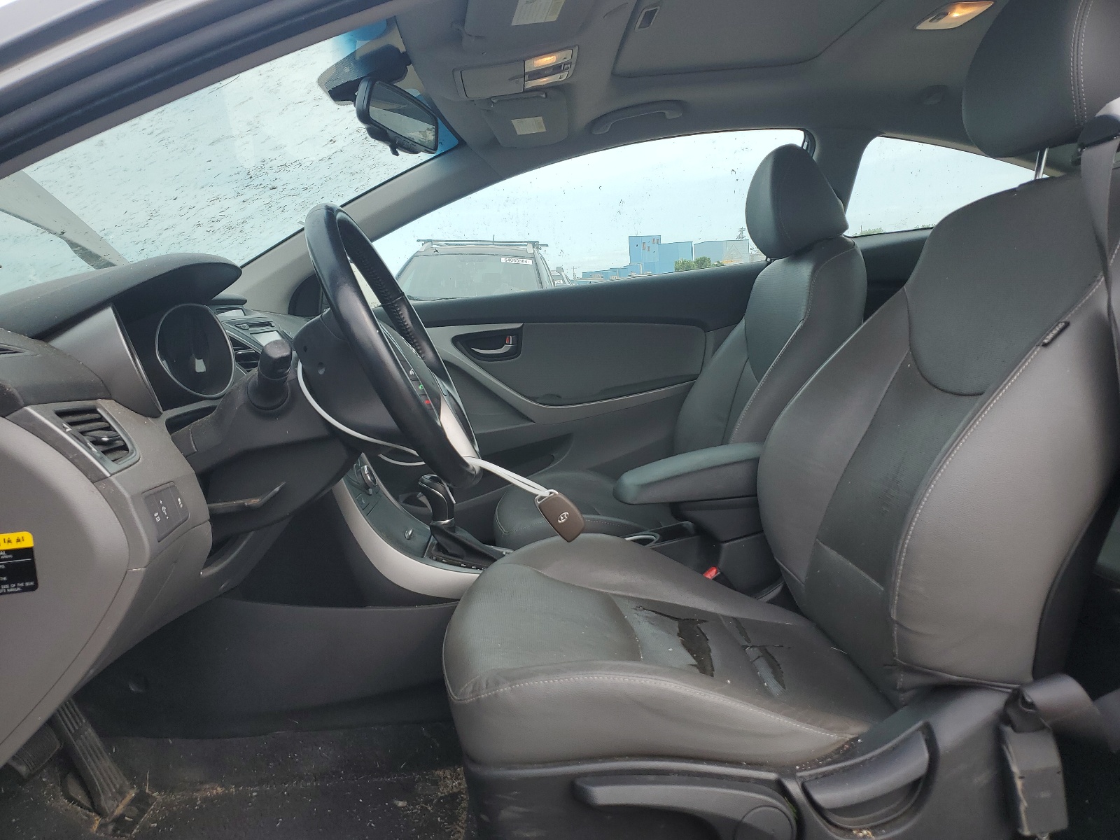 KMHDH6AH1EU026927 2014 Hyundai Elantra Coupe Gs