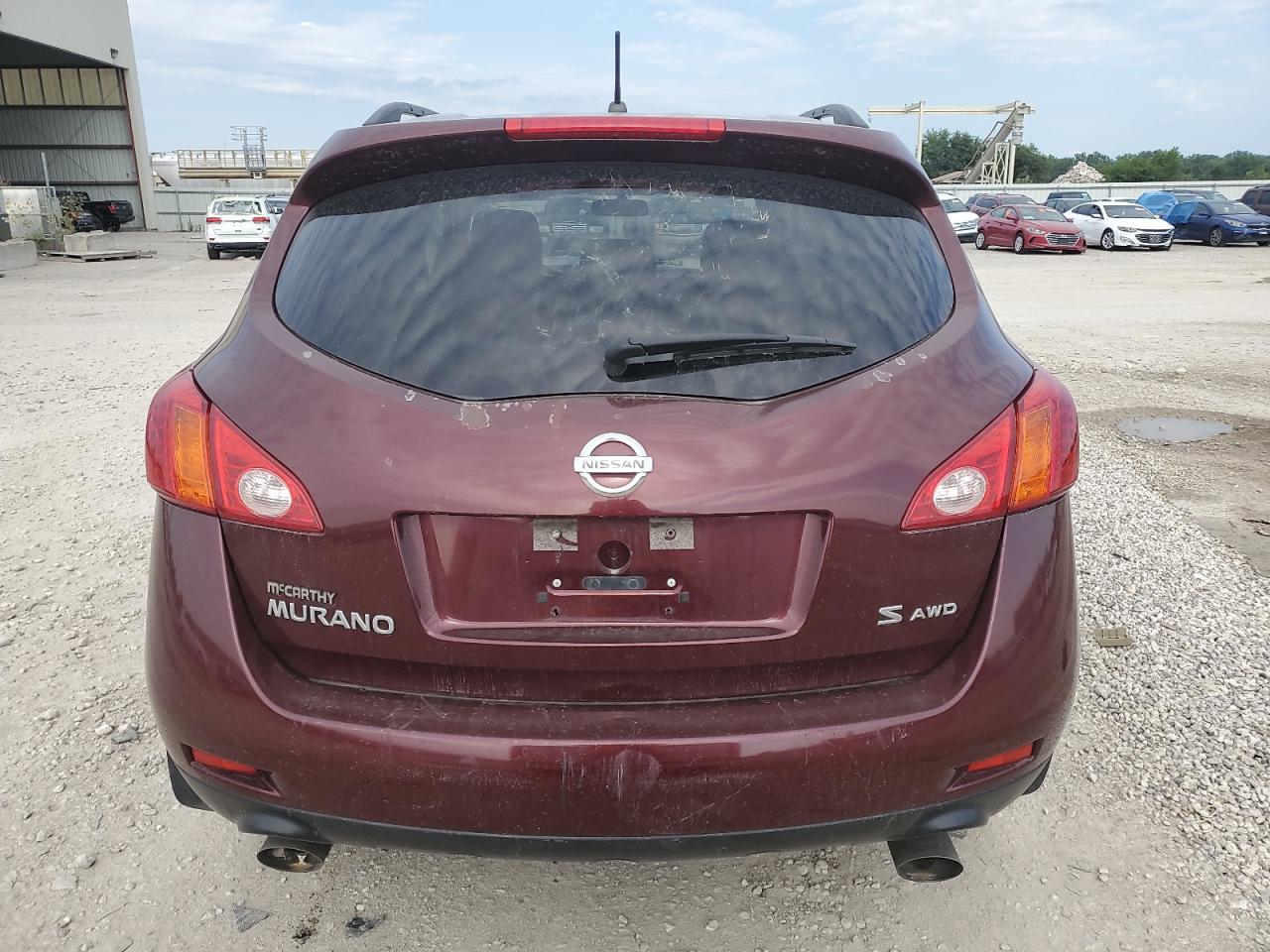 2009 Nissan Murano S VIN: JN8AZ18W39W120091 Lot: 62108504