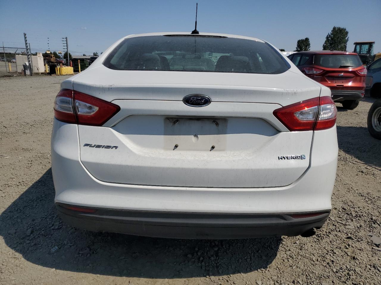 2014 Ford Fusion S Hybrid VIN: 3FA6P0UU4ER276195 Lot: 64391284