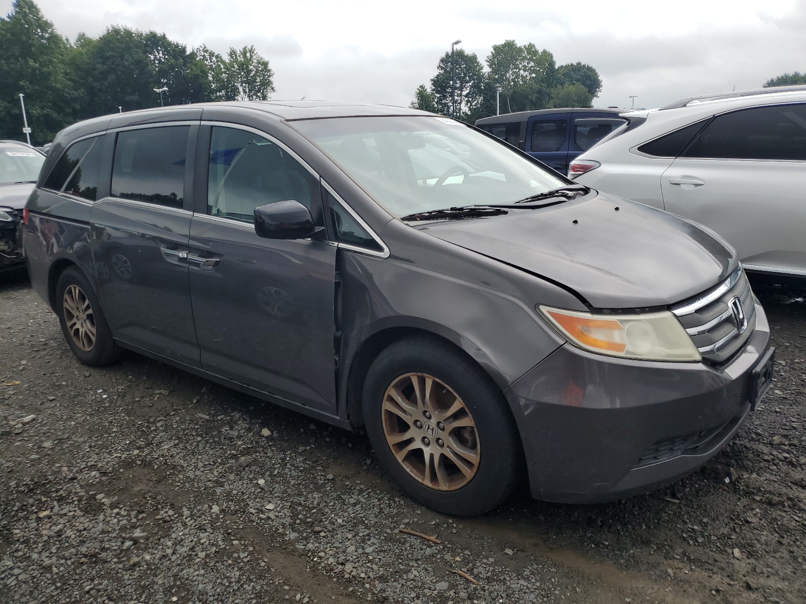 2013 Honda Odyssey Exl vin: 5FNRL5H62DB015742