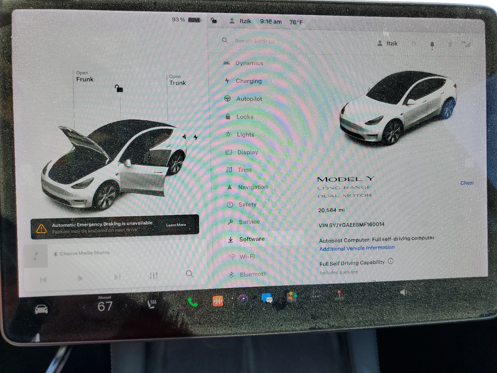 5YJYGAEE8MF160014 2021 Tesla Model Y