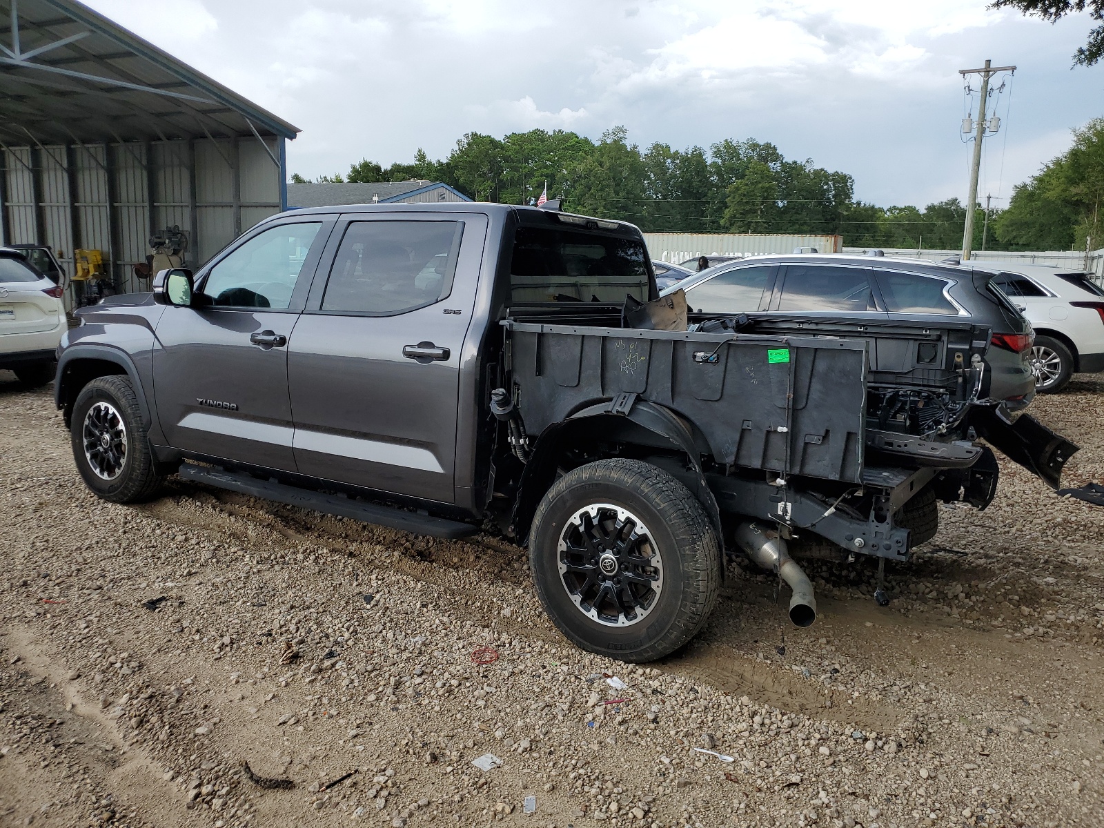 2022 Toyota Tundra Crewmax Sr vin: 5TFLA5AB9NX009477