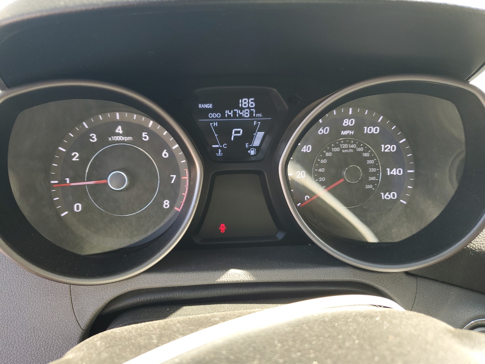 5NPDH4AE1DH374542 2013 Hyundai Elantra Gls