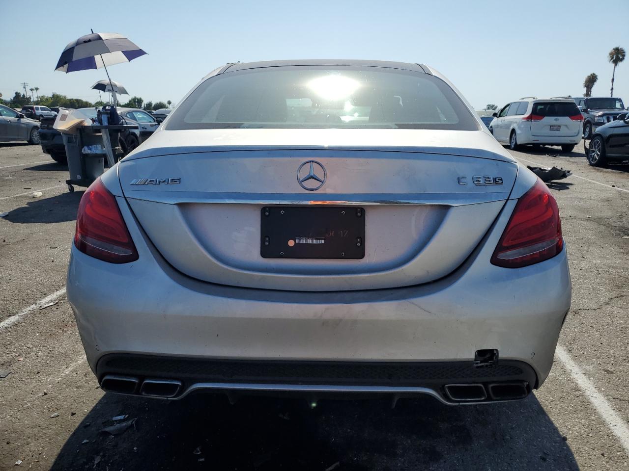 2016 Mercedes-Benz C 63 Amg-S VIN: 55SWF8HB7GU098130 Lot: 64448184