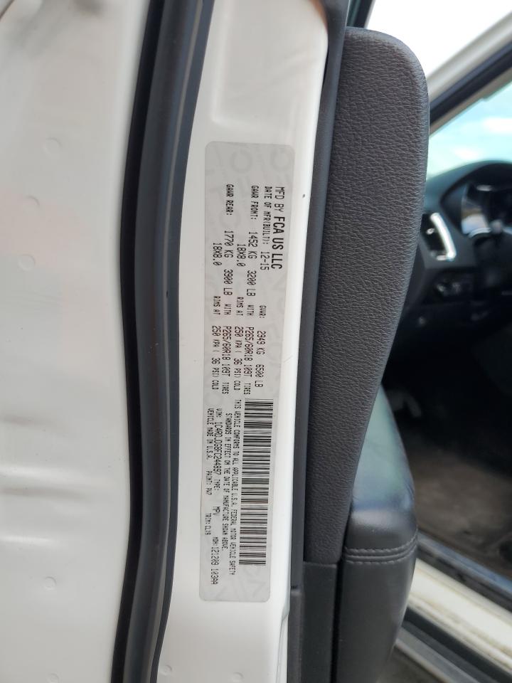 2015 Dodge Durango Limited VIN: 1C4RDJDG8FC244897 Lot: 63236104