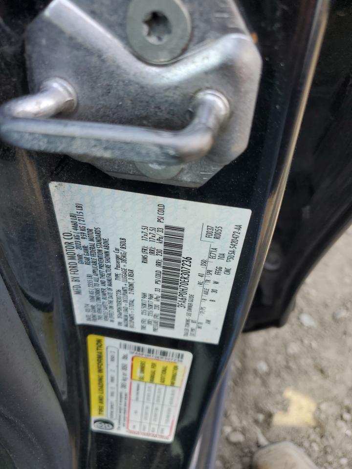 2014 Ford Fusion Se VIN: 3FA6P0H70ER307236 Lot: 62111444