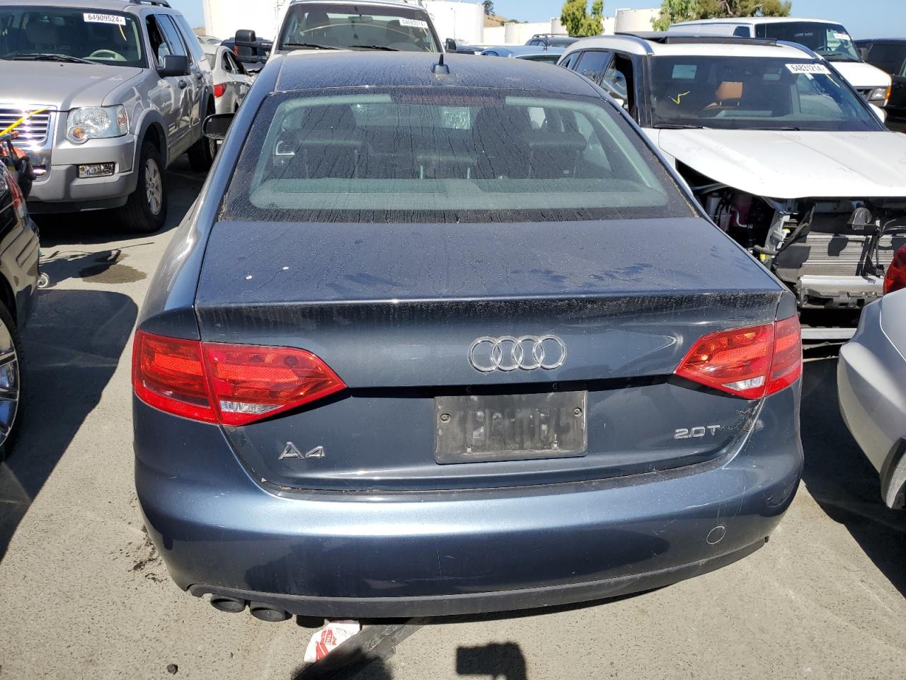 2010 Audi A4 Premium VIN: WAUAFAFL6AN038912 Lot: 64657414