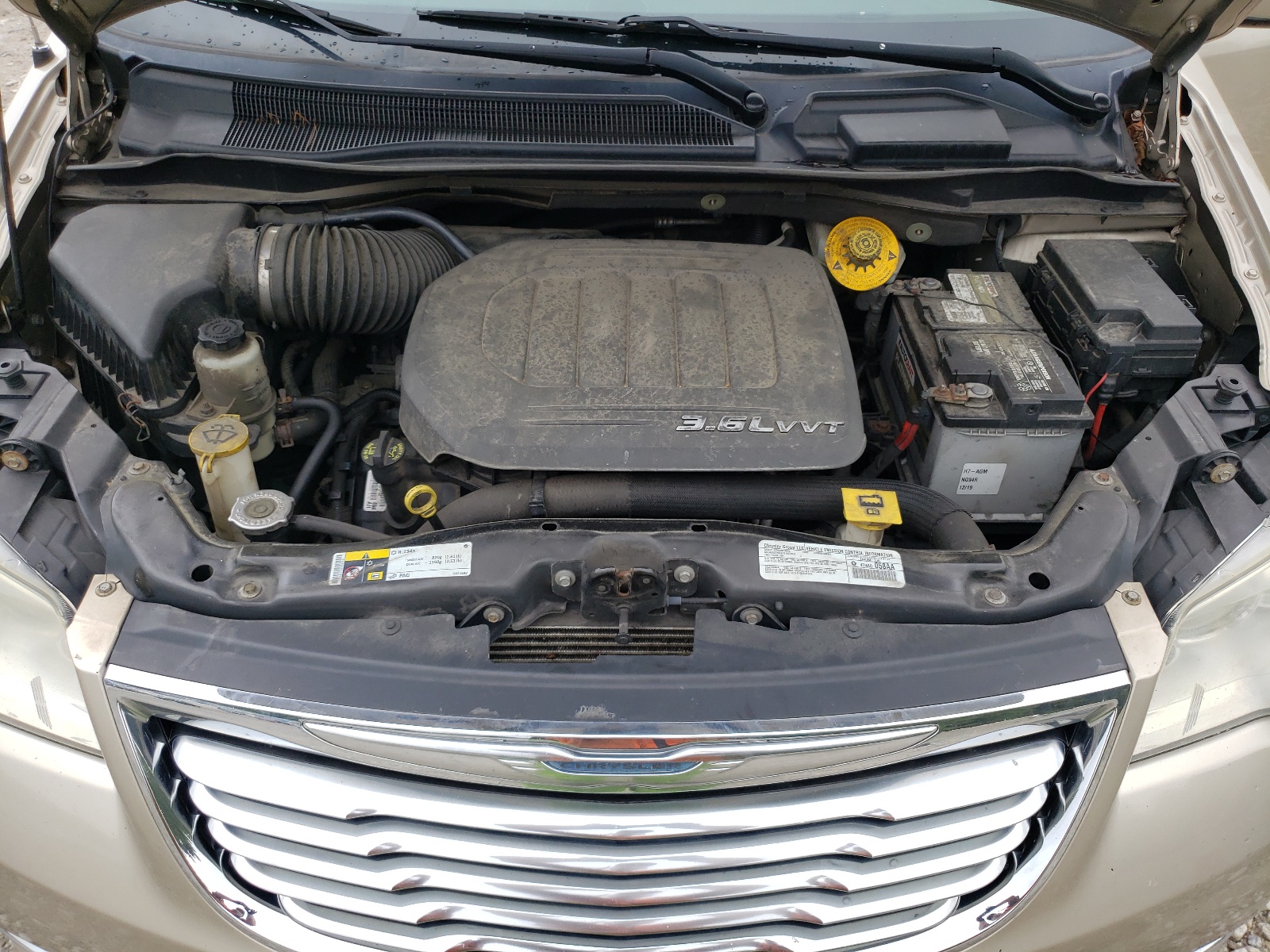 2C4RC1BGXER176145 2014 Chrysler Town & Country Touring