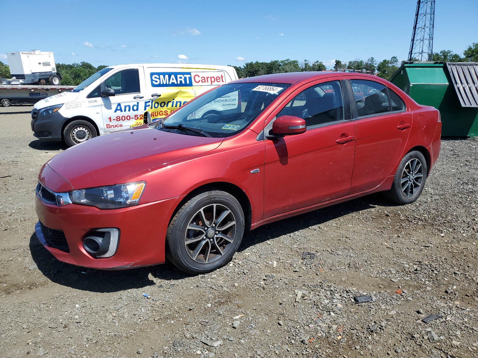 2017 Mitsubishi Lancer Es vin: JA32U2FU7HU007050