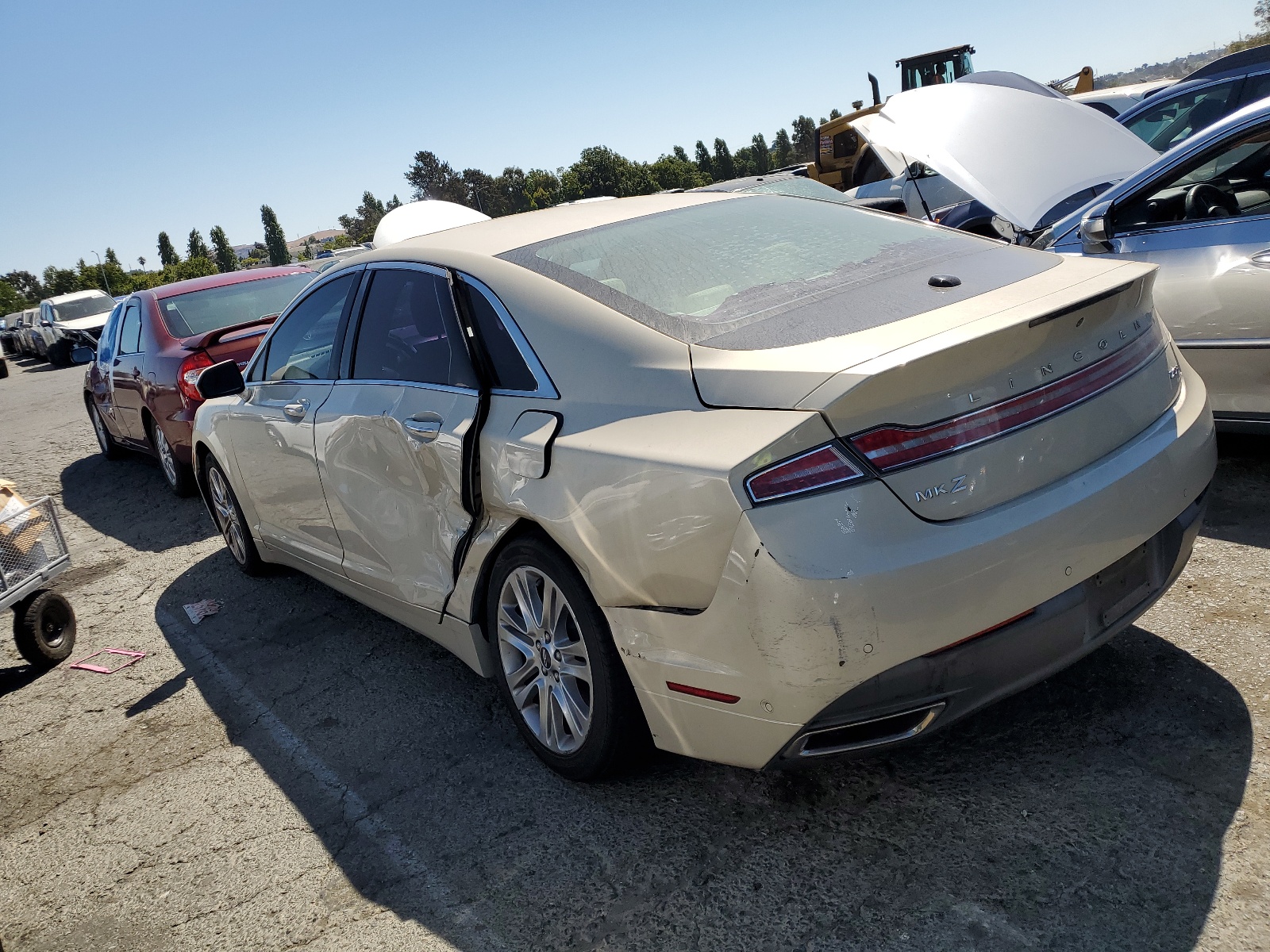 3LN6L2LU4ER807393 2014 Lincoln Mkz Hybrid