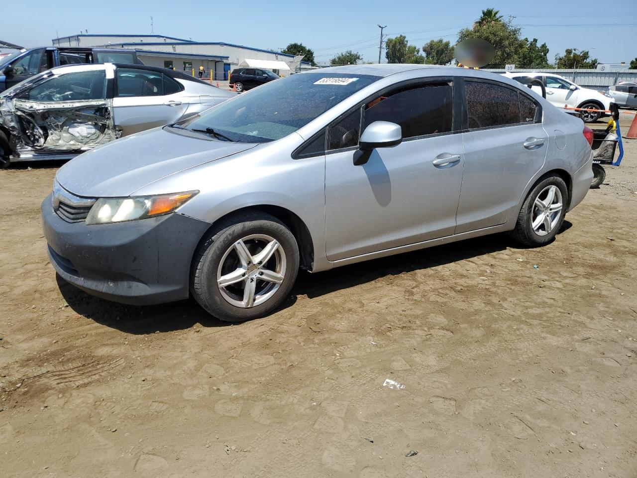 2012 Honda Civic Lx vin: 19XFB2F56CE366463