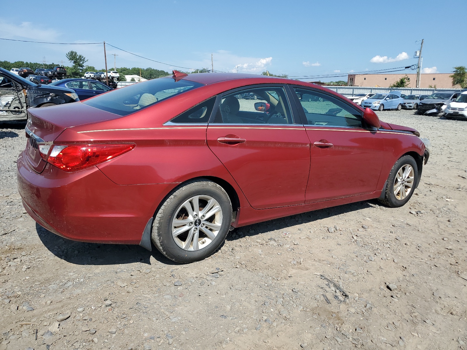 2012 Hyundai Sonata Gls vin: 5NPEB4AC0CH440212