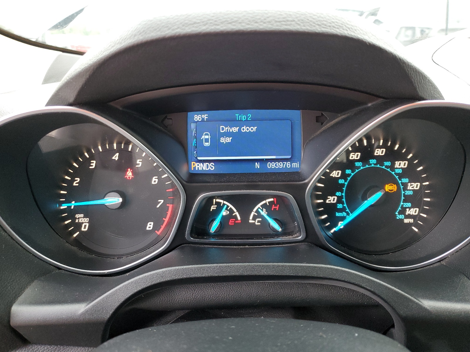 1FMCU0GX2EUC66295 2014 Ford Escape Se