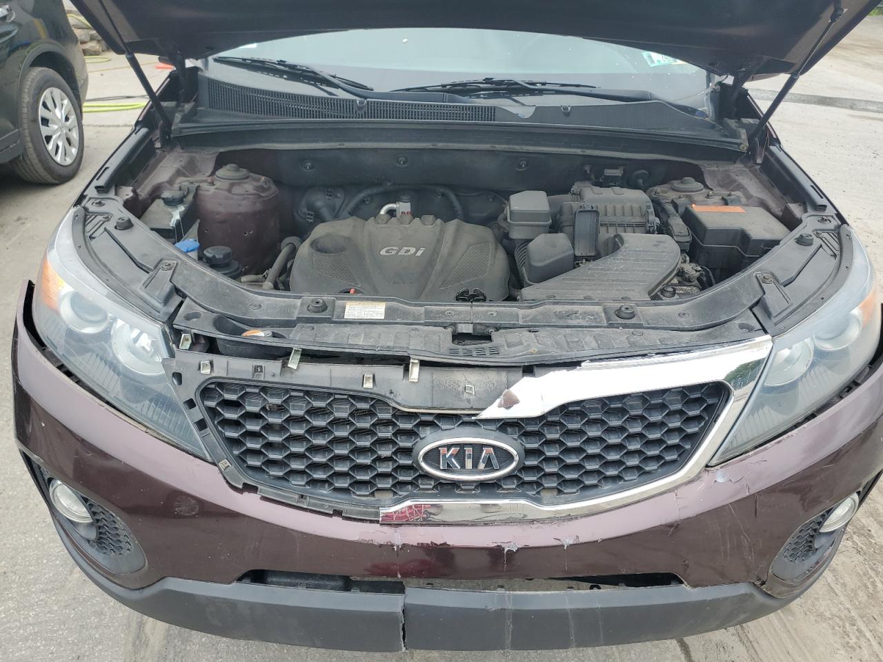 2013 Kia Sorento Lx VIN: 5XYKTCA67DG334787 Lot: 63824964