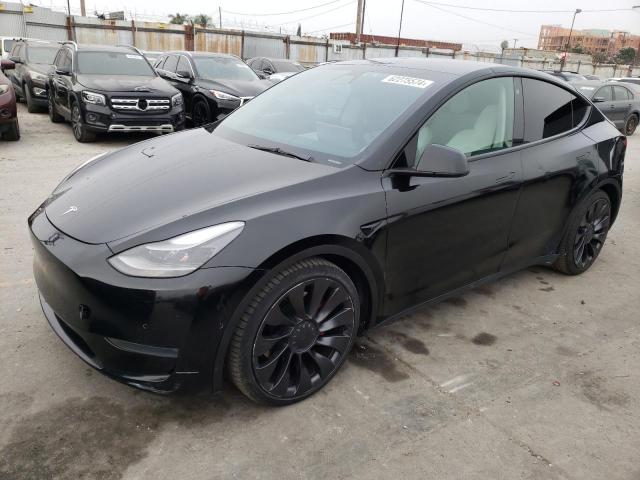  TESLA MODEL Y 2021 Чорний