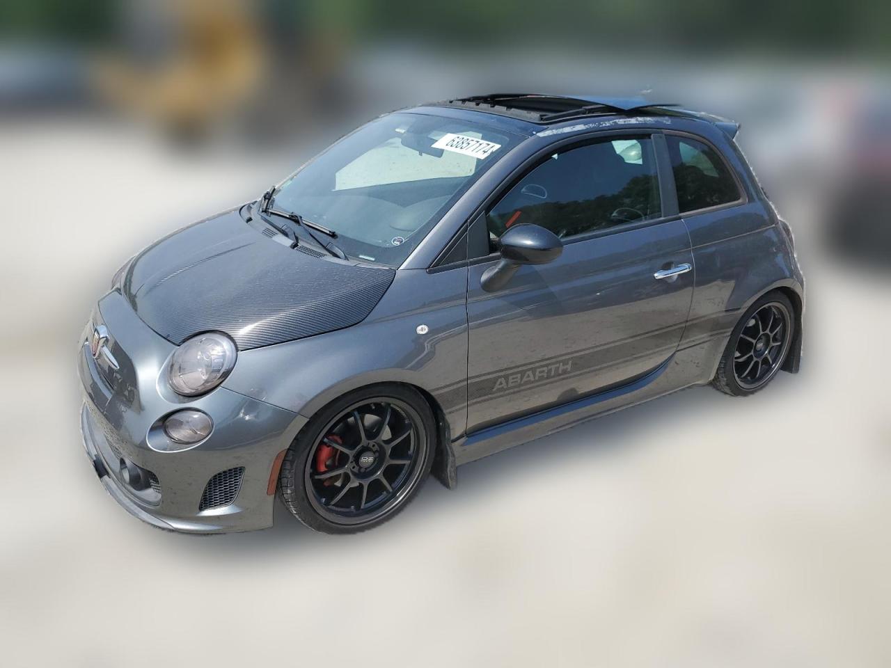 2012 Fiat 500 Abarth VIN: 3C3CFFFH0CT378195 Lot: 63857174