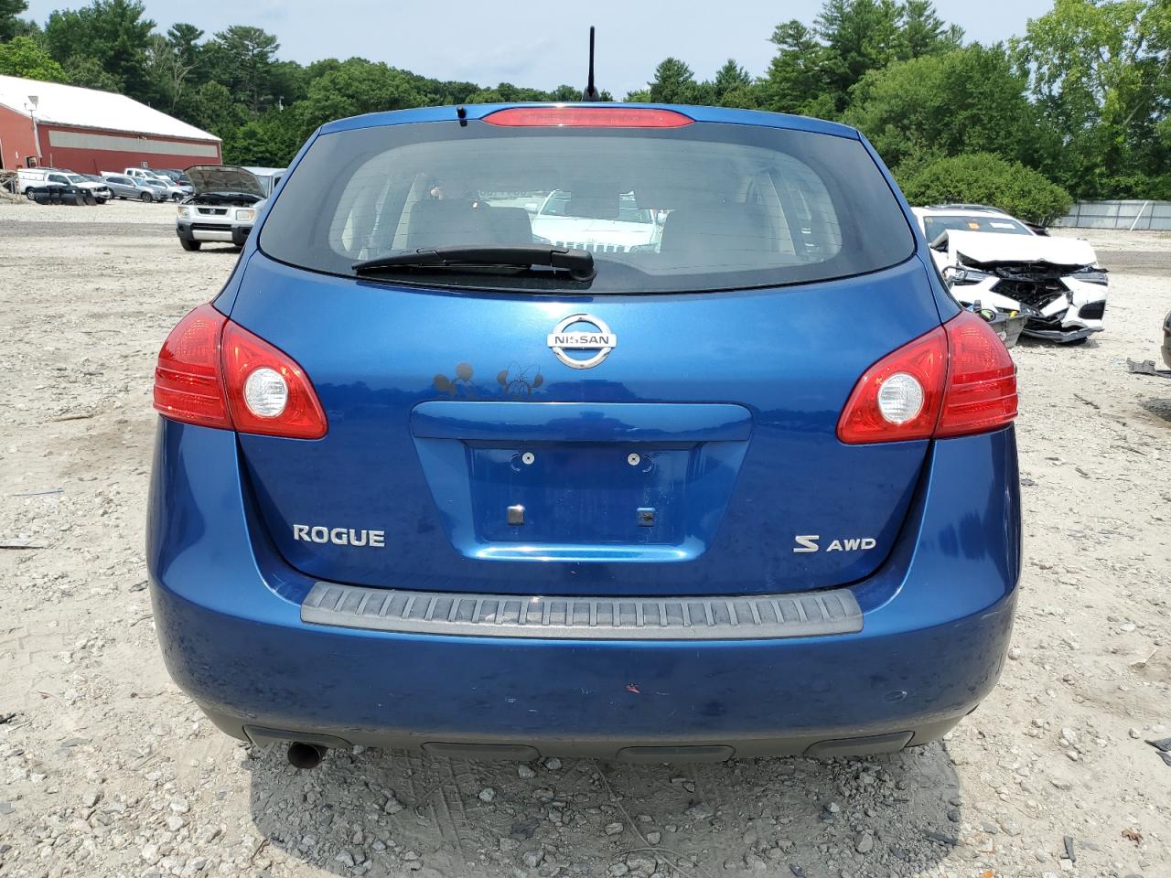 2008 Nissan Rogue S VIN: JN8AS58V18W134895 Lot: 63411584