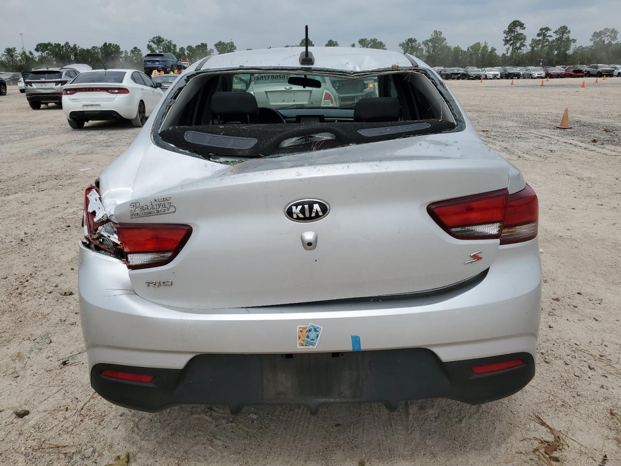 2020 Kia Rio Lx VIN: 3KPA24AD6LE328848 Lot: 62681784