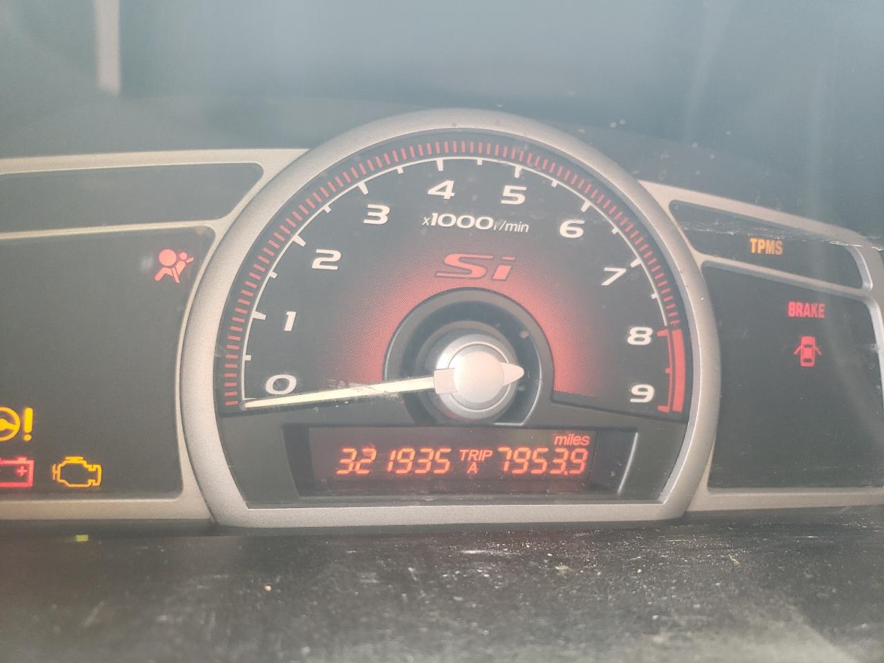 2008 Honda Civic Si VIN: 2HGFA55548H706745 Lot: 63561354