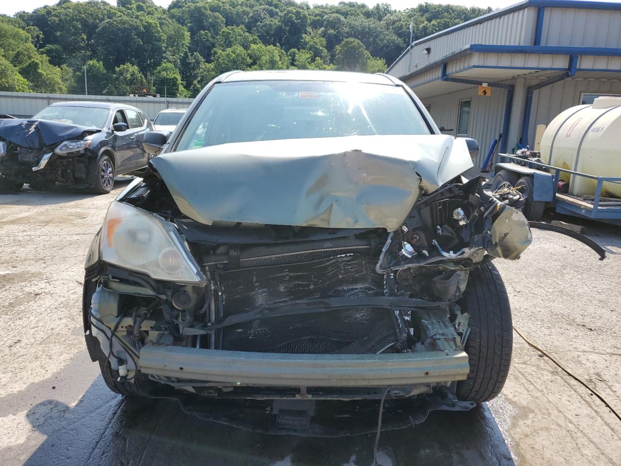 2007 Honda Cr-V Ex VIN: JHLRE38597C031396 Lot: 61820404