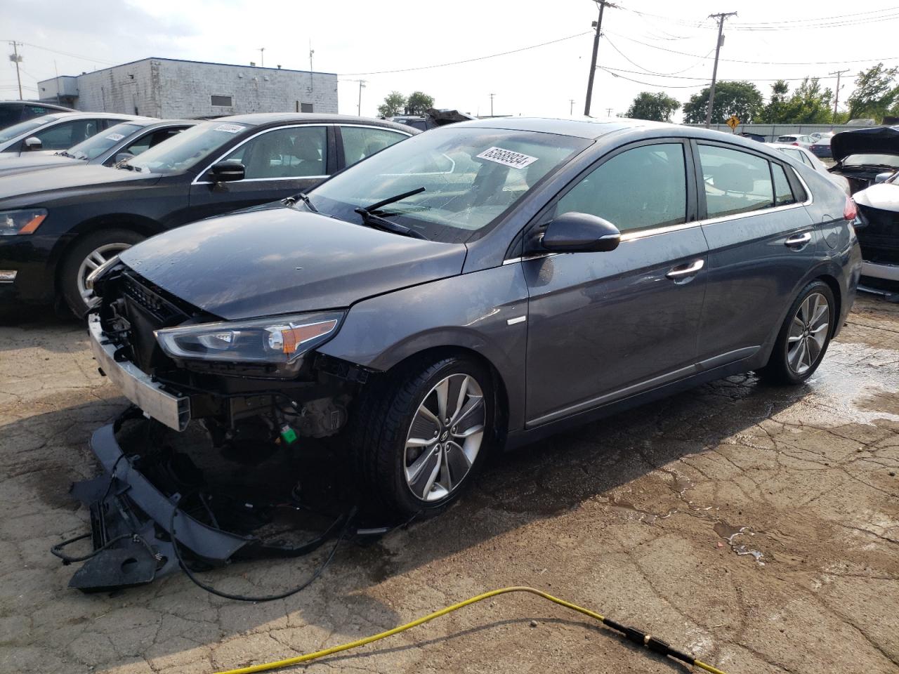 2018 Hyundai Ioniq Limited VIN: KMHC05LC8JU082243 Lot: 63688934