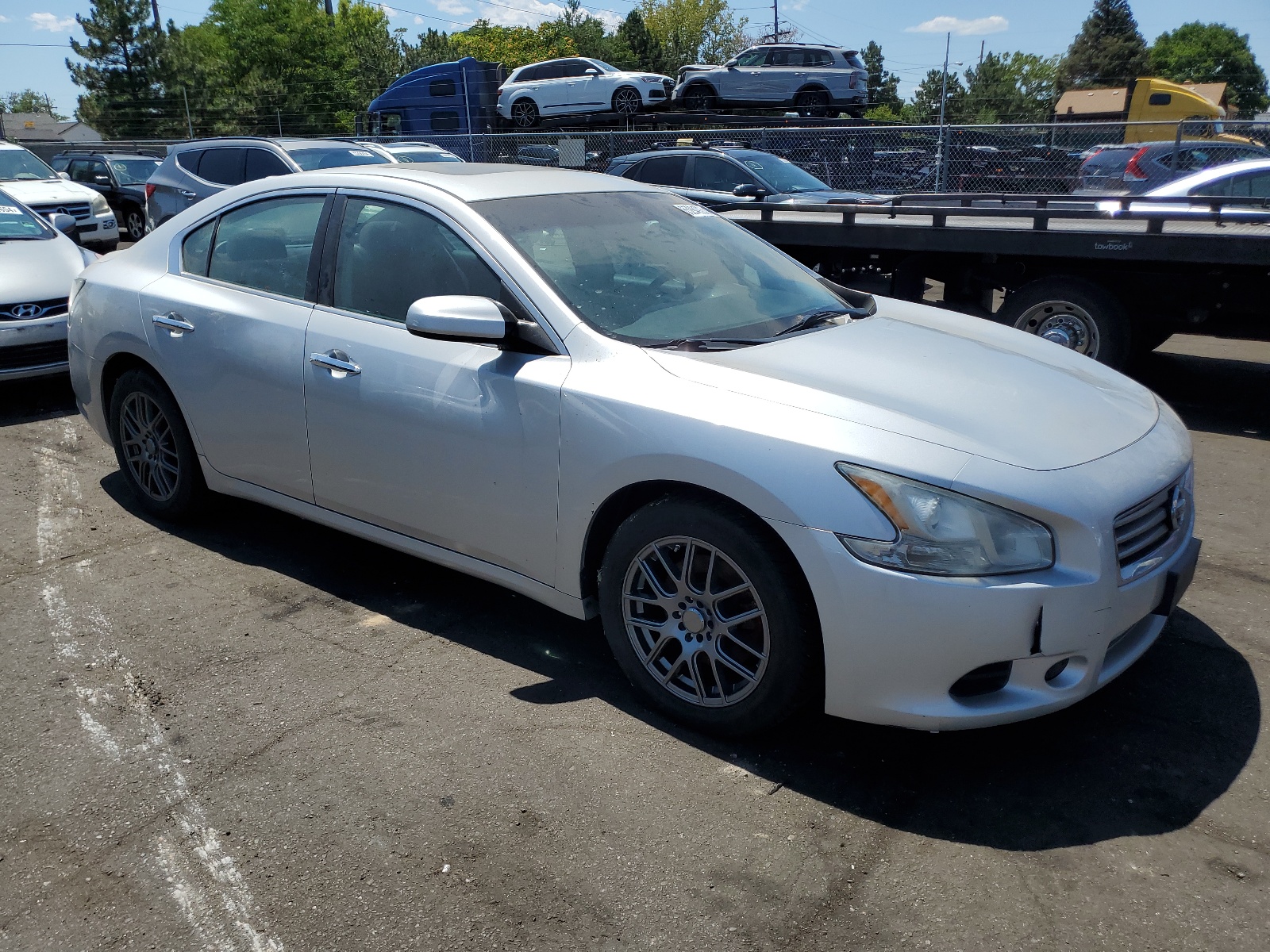 2014 Nissan Maxima S vin: 1N4AA5AP8EC485946