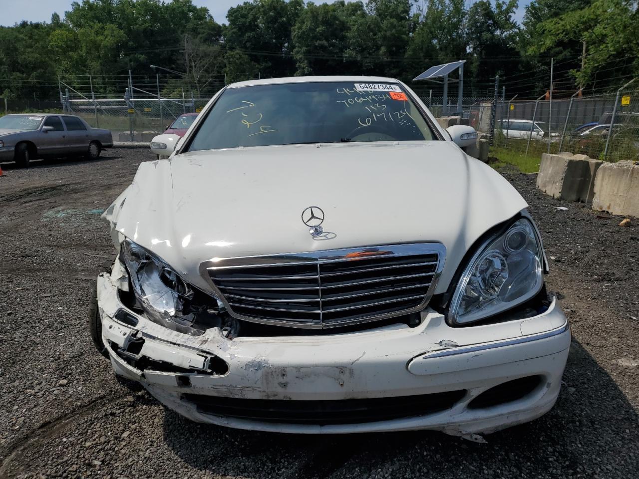 2003 Mercedes-Benz S 430 4Matic VIN: WDBNG83JX3A376724 Lot: 64827344