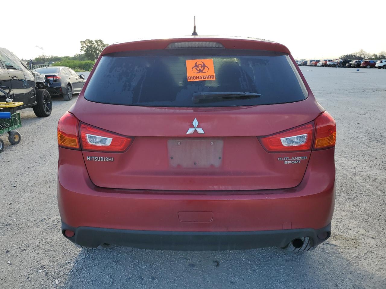 2014 Mitsubishi Outlander Sport Es VIN: 4A4AP3AU4EE019284 Lot: 65040624