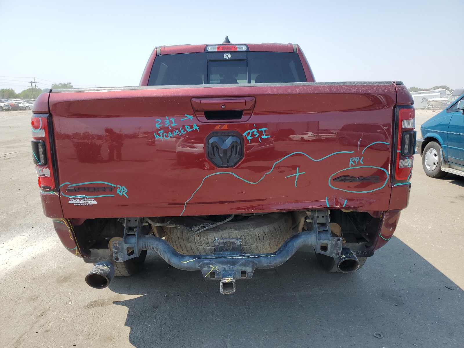 1C6SRFLT7KN648603 2019 Ram 1500 Rebel