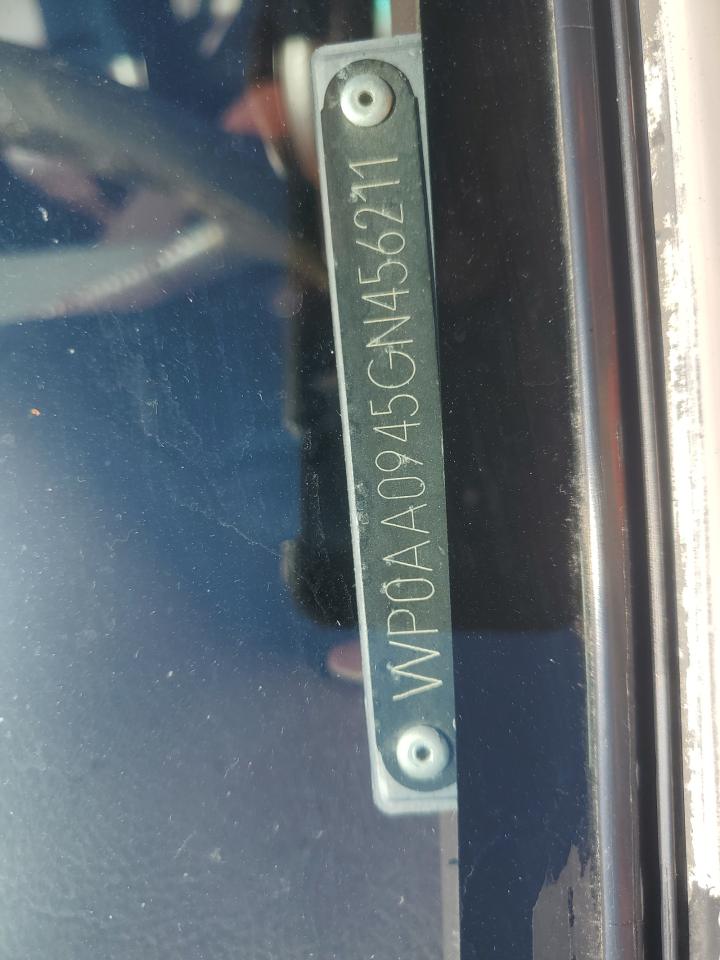 1986 Porsche 944 VIN: WP0AA0945GN456211 Lot: 64153504