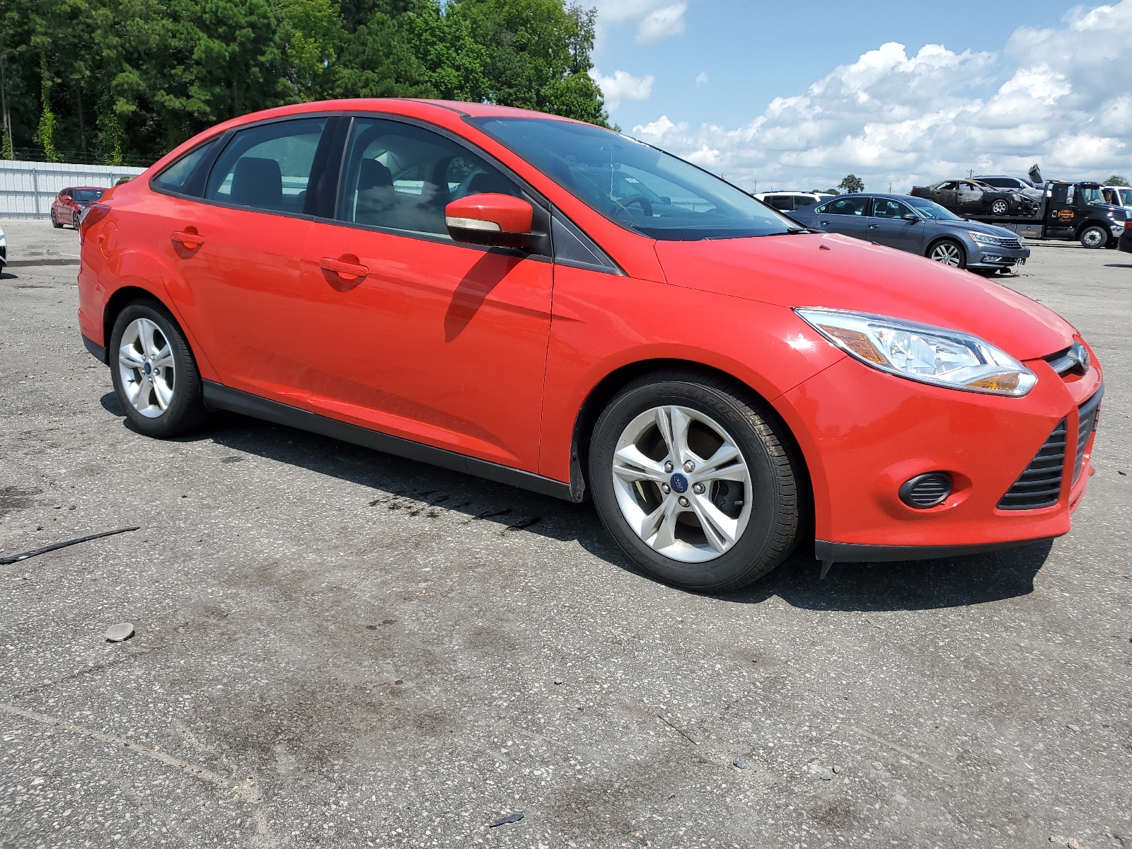 2014 Ford Focus Se vin: 1FADP3F20EL238501