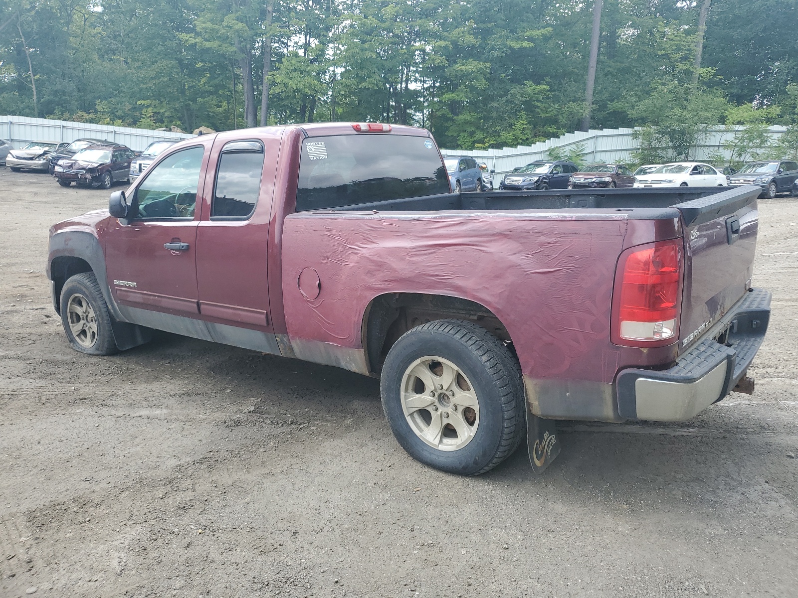 2013 GMC Sierra K1500 Sle vin: 1GTR2VE76DZ162141