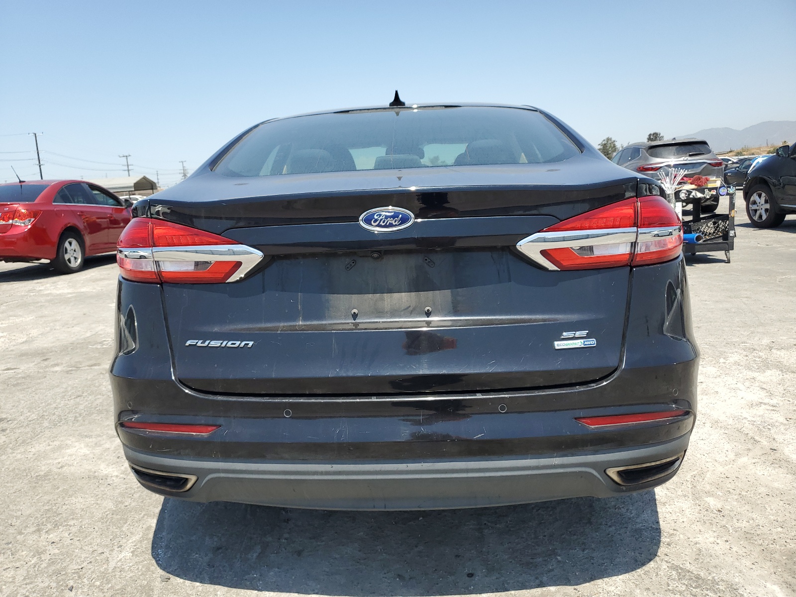 2019 Ford Fusion Se vin: 3FA6P0T98KR237828