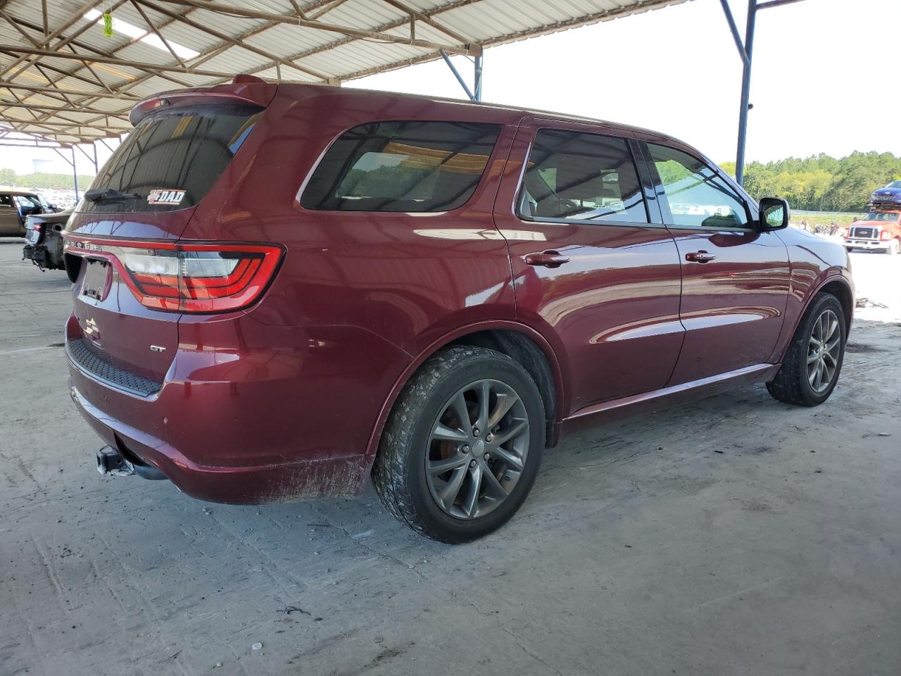 2017 Dodge Durango Gt VIN: 1C4RDHDG1HC724131 Lot: 62535244