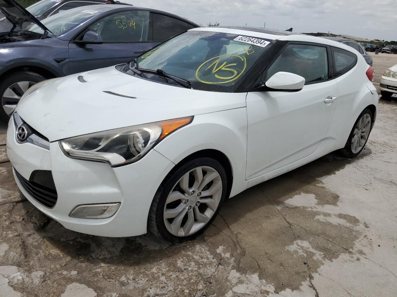 2012 Hyundai Veloster VIN: KMHTC6AD4CU055889 Lot: 62264394