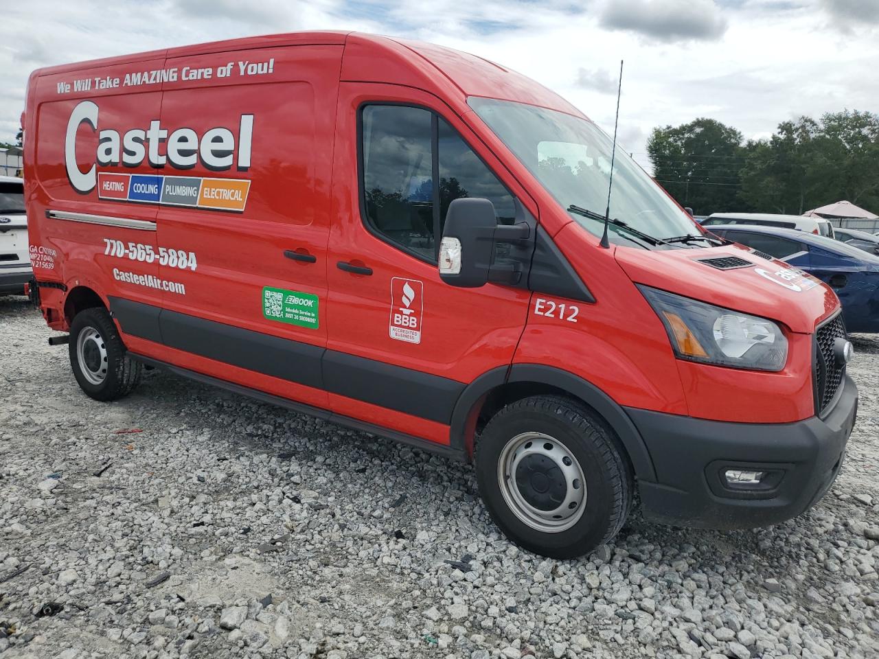 VIN: 1FTBR1C88PKB48286 2023 FORD TRANSIT