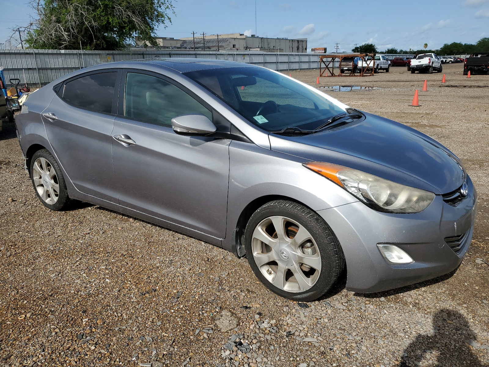 KMHDH4AEXDU621574 2013 Hyundai Elantra Gls