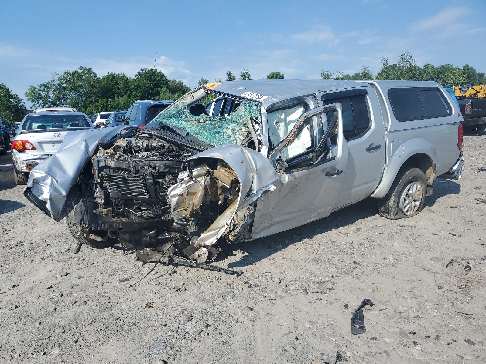 2017 Nissan Frontier S vin: 1N6AD0EV8HN741098