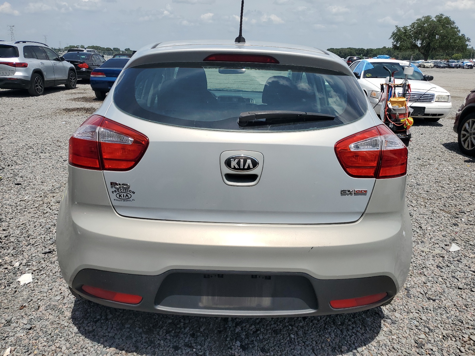 KNADN5A3XD6138671 2013 Kia Rio Ex