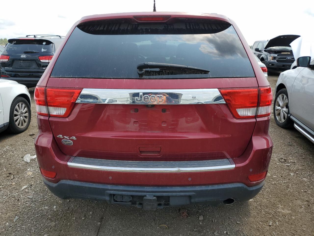 1C4RJFCGXCC214156 2012 Jeep Grand Cherokee Overland