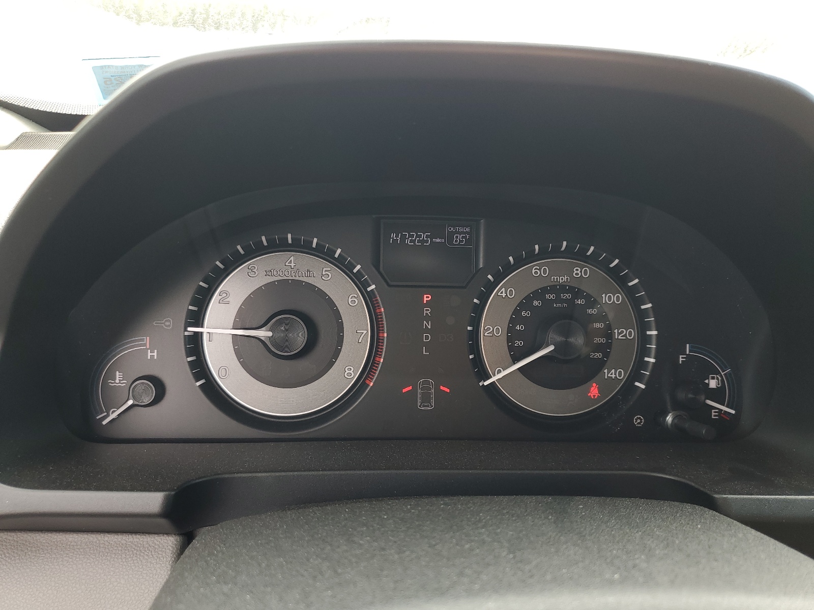 5FNRL5H6XCB038197 2012 Honda Odyssey Exl