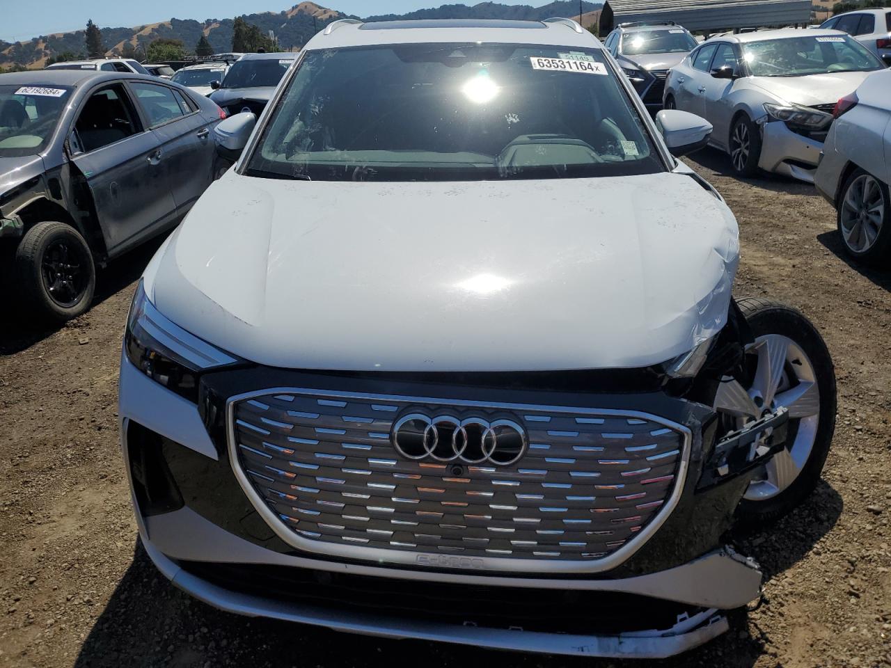 2024 Audi Q4 E-Tron Premium Plus VIN: WA1LUBFZXRP035033 Lot: 63531164