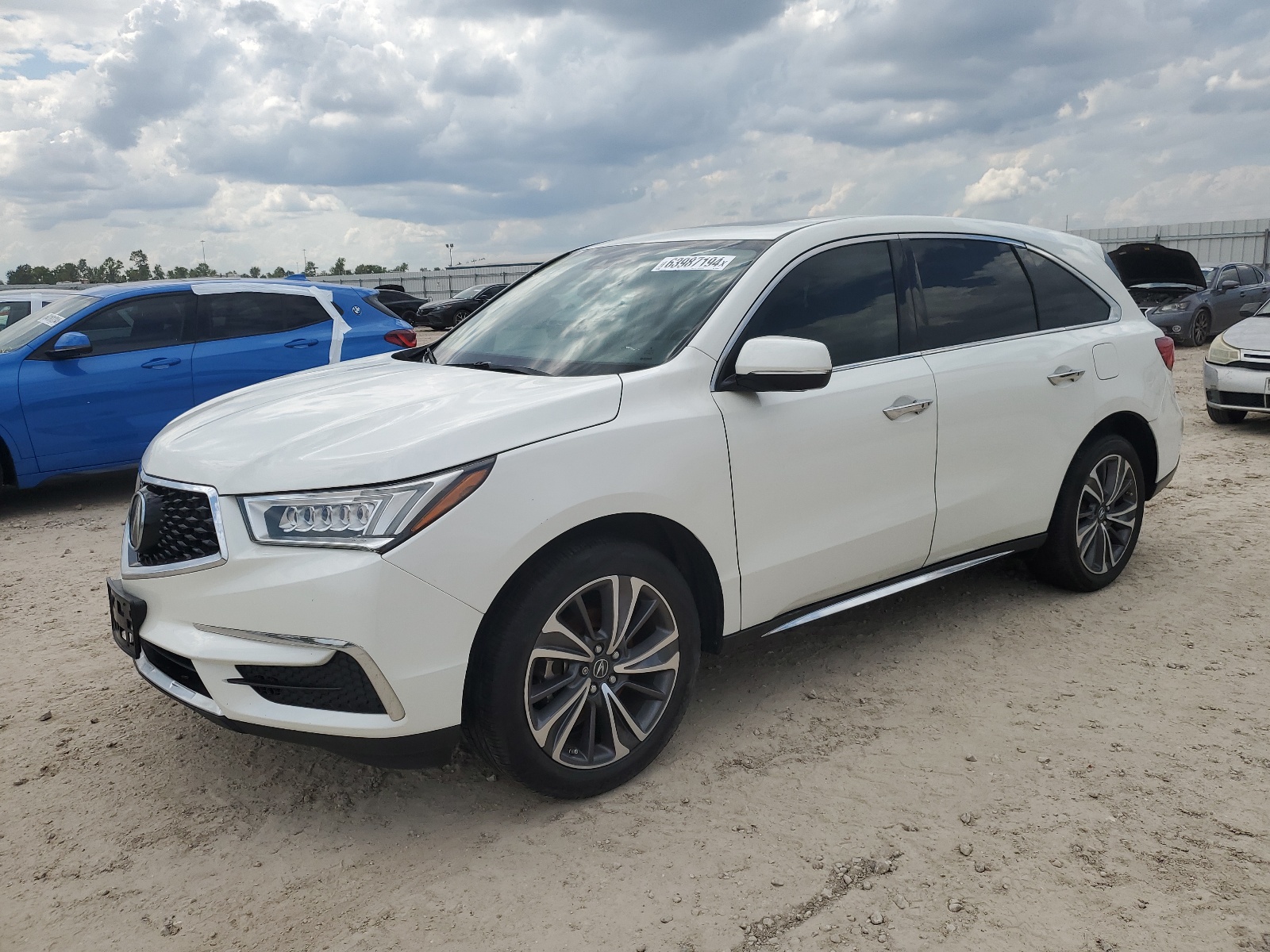 2019 Acura Mdx Technology vin: 5J8YD4H50KL016748