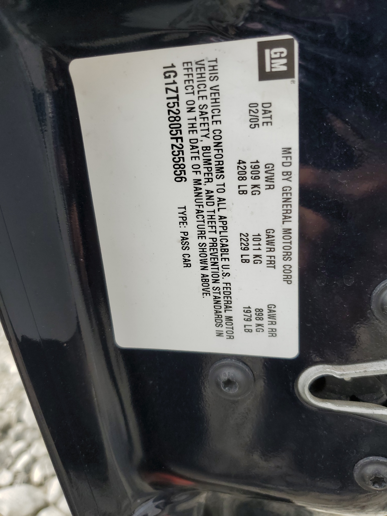 1G1ZT52805F255856 2005 Chevrolet Malibu Ls