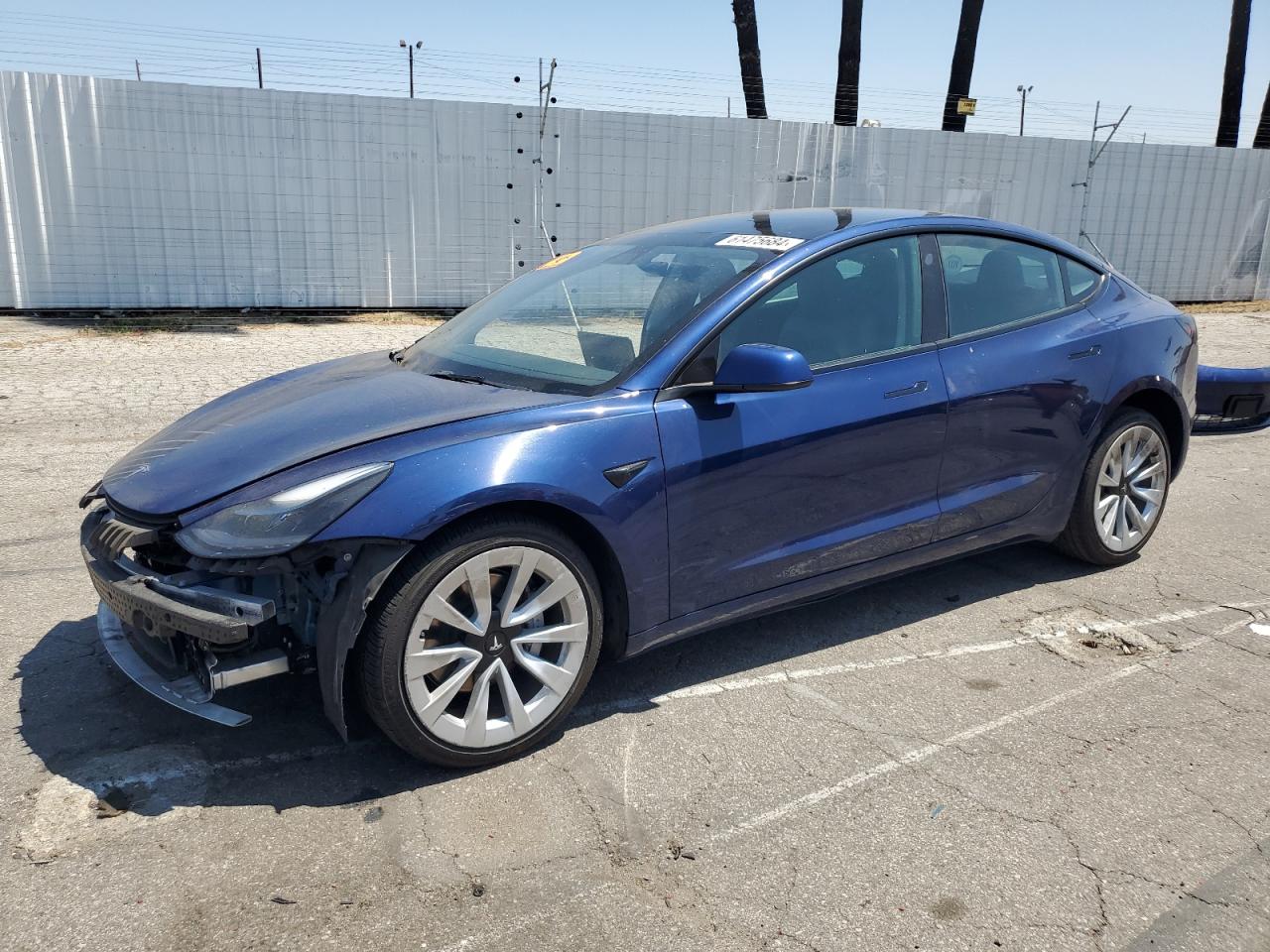 5YJ3E1EB2NF188608 2022 TESLA MODEL 3 - Image 1