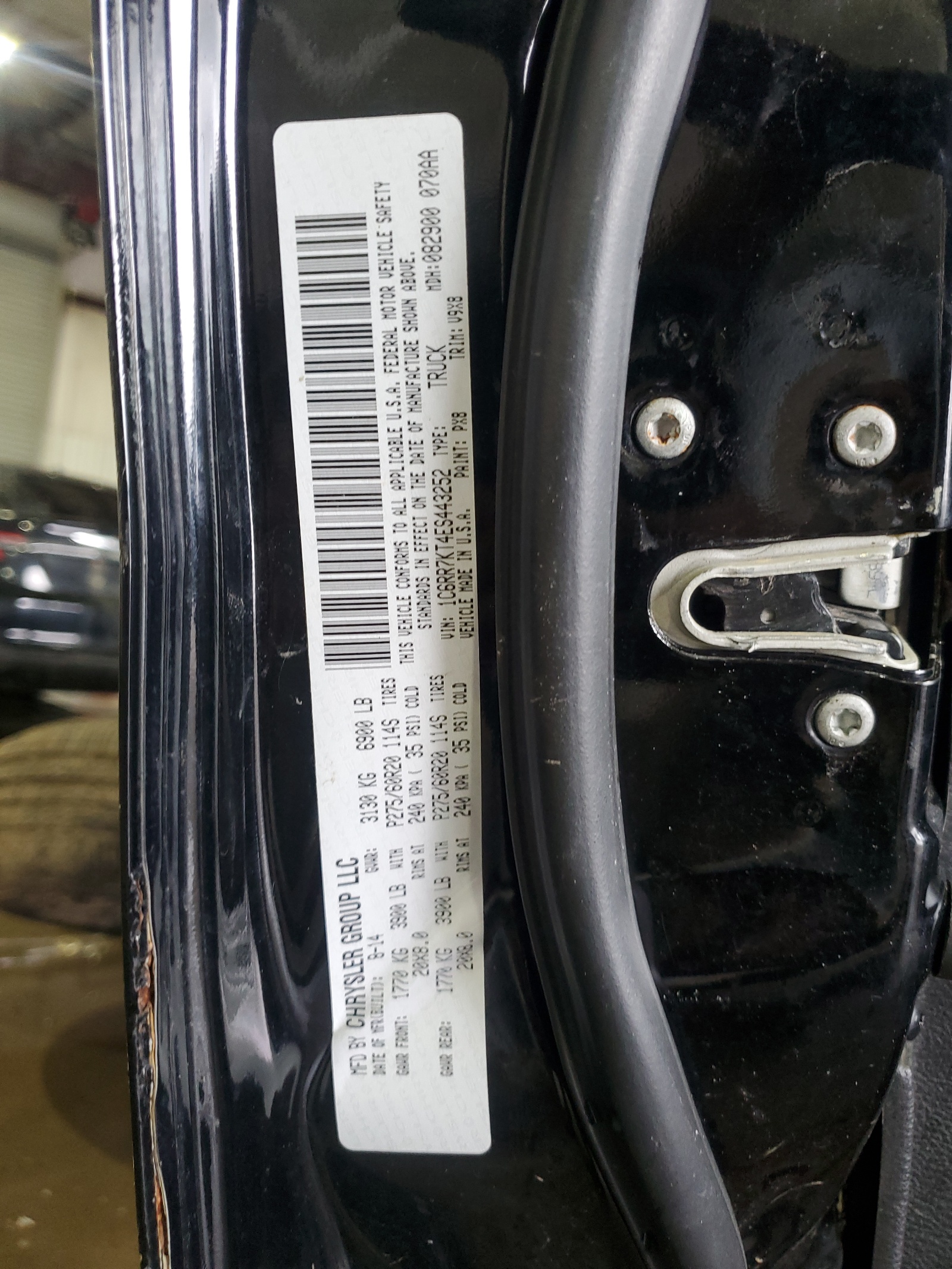 1C6RR7KT4ES443252 2014 Ram 1500 St